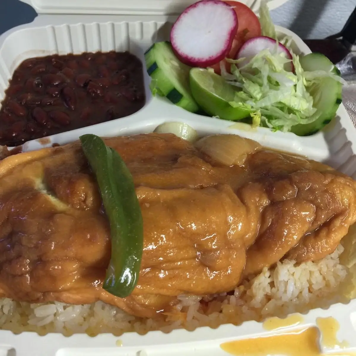 Chile Relleno Stuff Green Pepper Steak