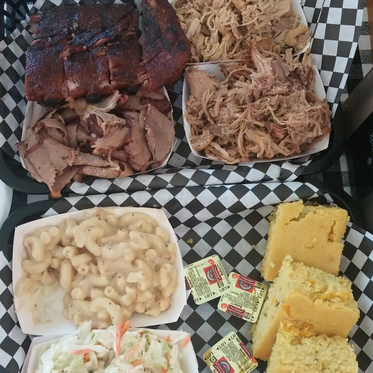 Pork Ribs with Side Dishes