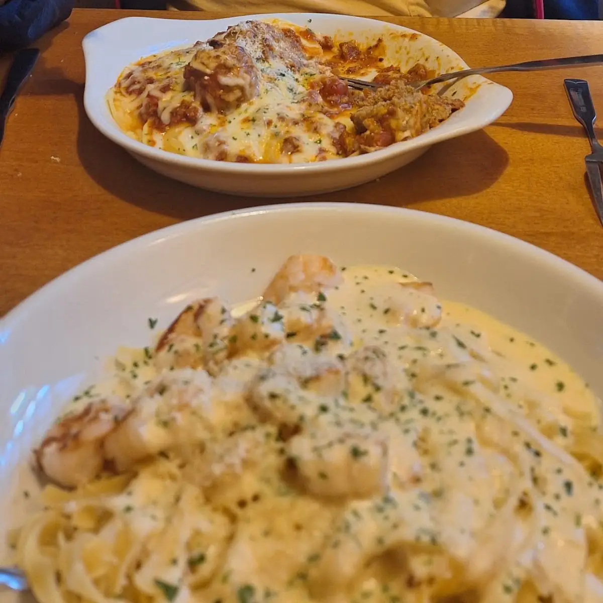 Shrimp Alfredo