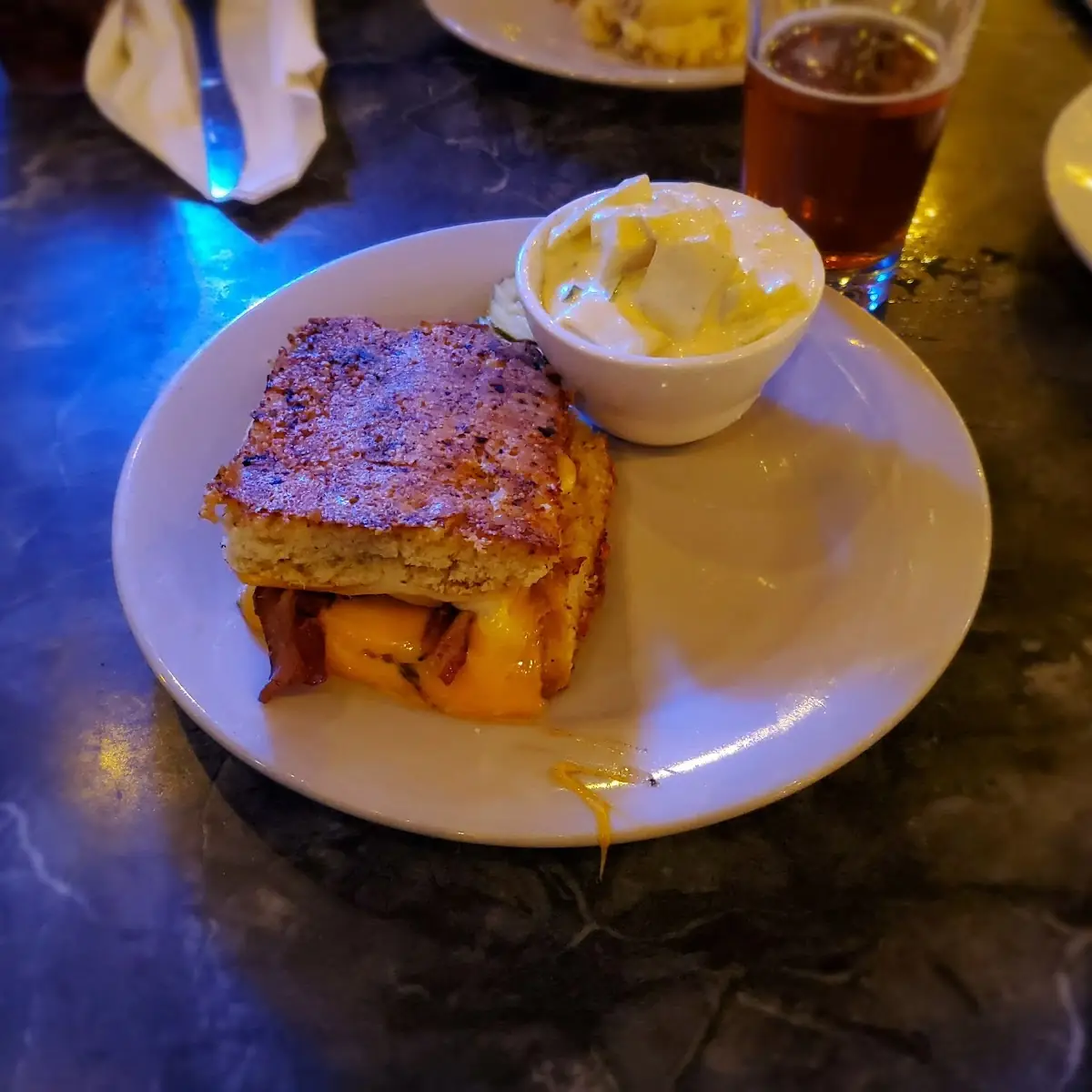 Focaccia Grilled Cheese