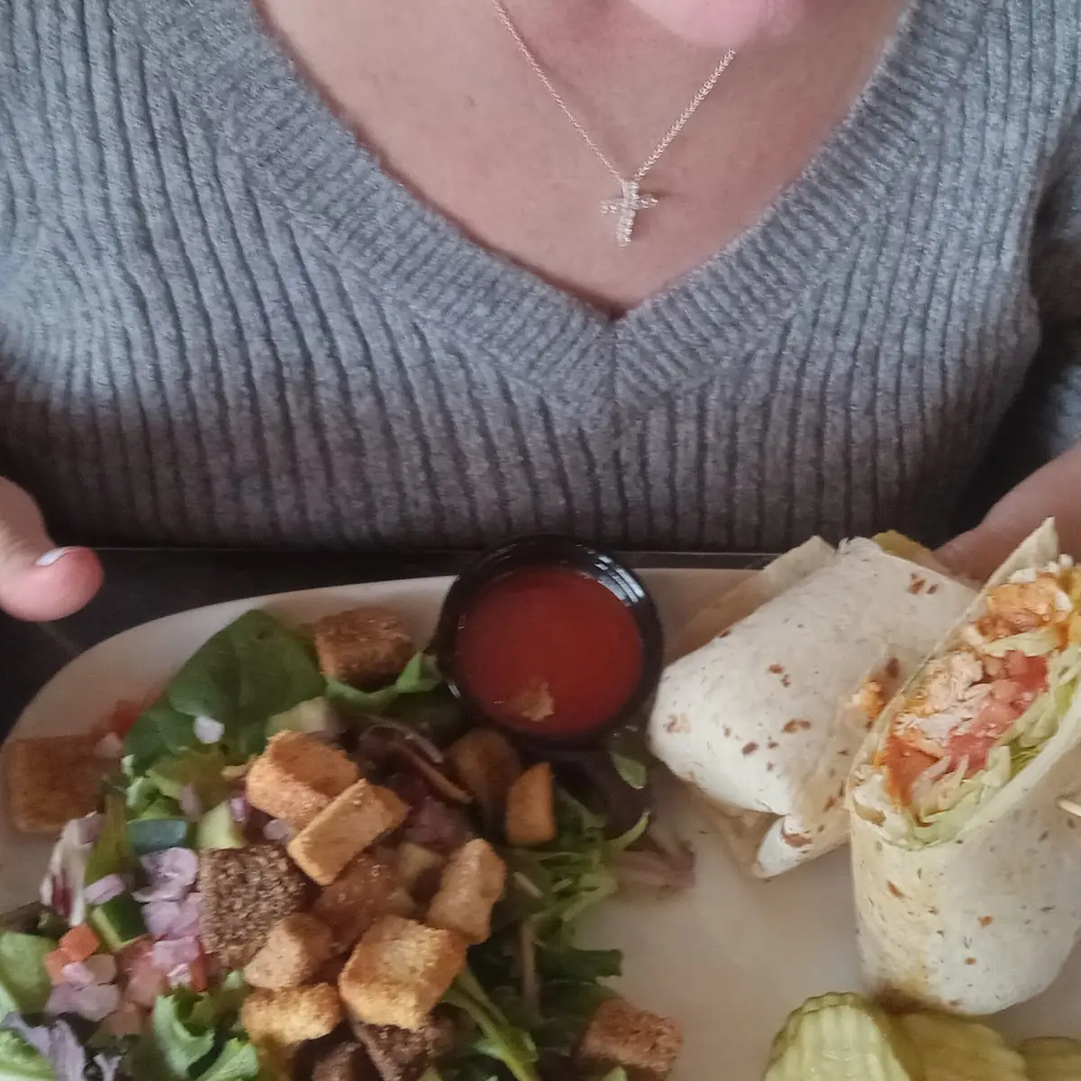 Oriental Chicken Wrap