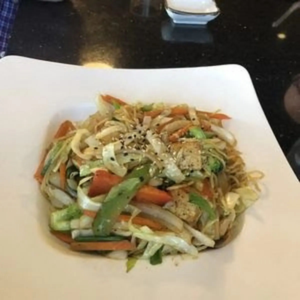 Vegetable Stir Fried Yaki Udon