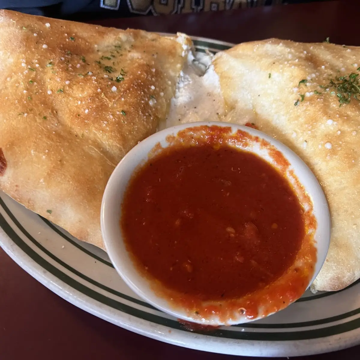 Buffalo Chicken Calzone