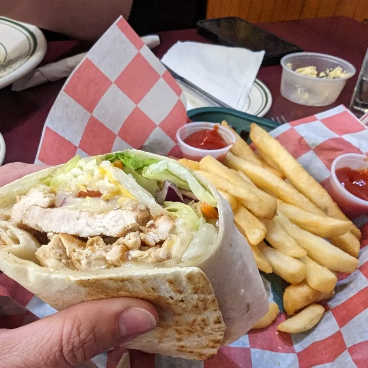 Grilled Chicken Wrap