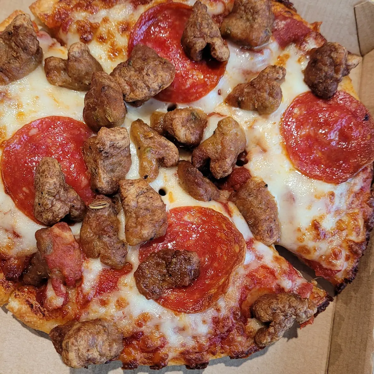 Personal Pepperoni and Sausage