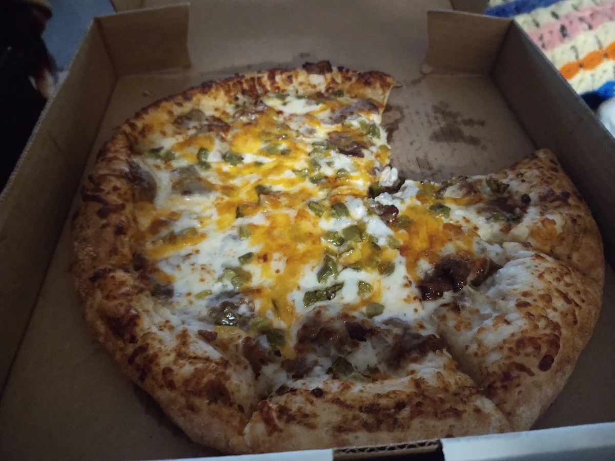 Cheese Steak Pizza