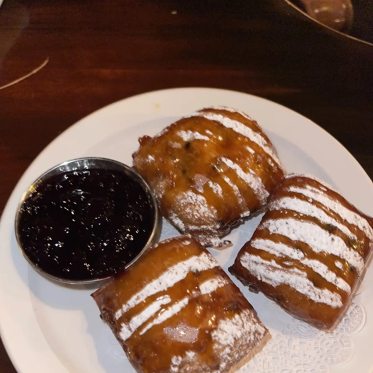Black Sesame Beignets