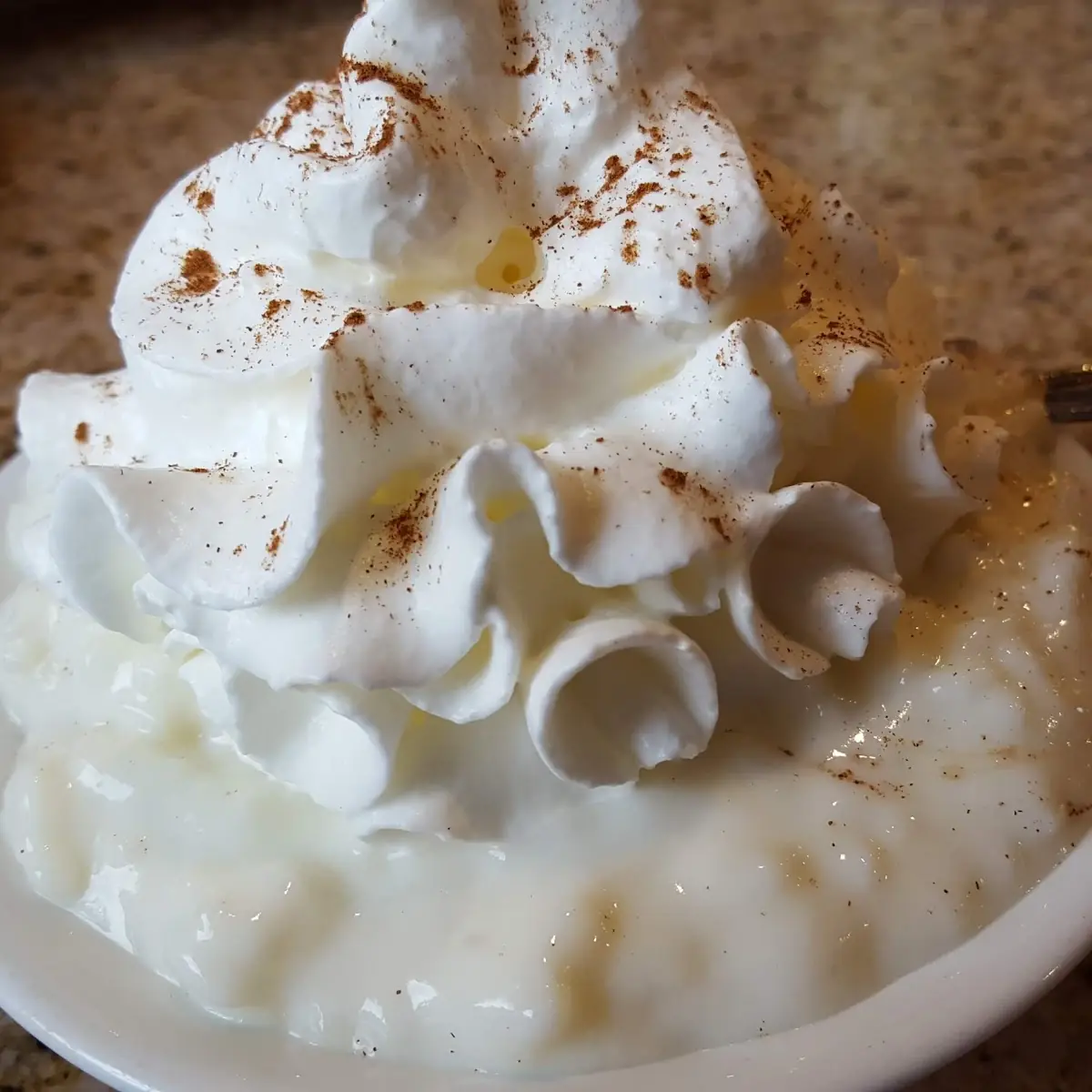 Rice Pudding Made on Premises