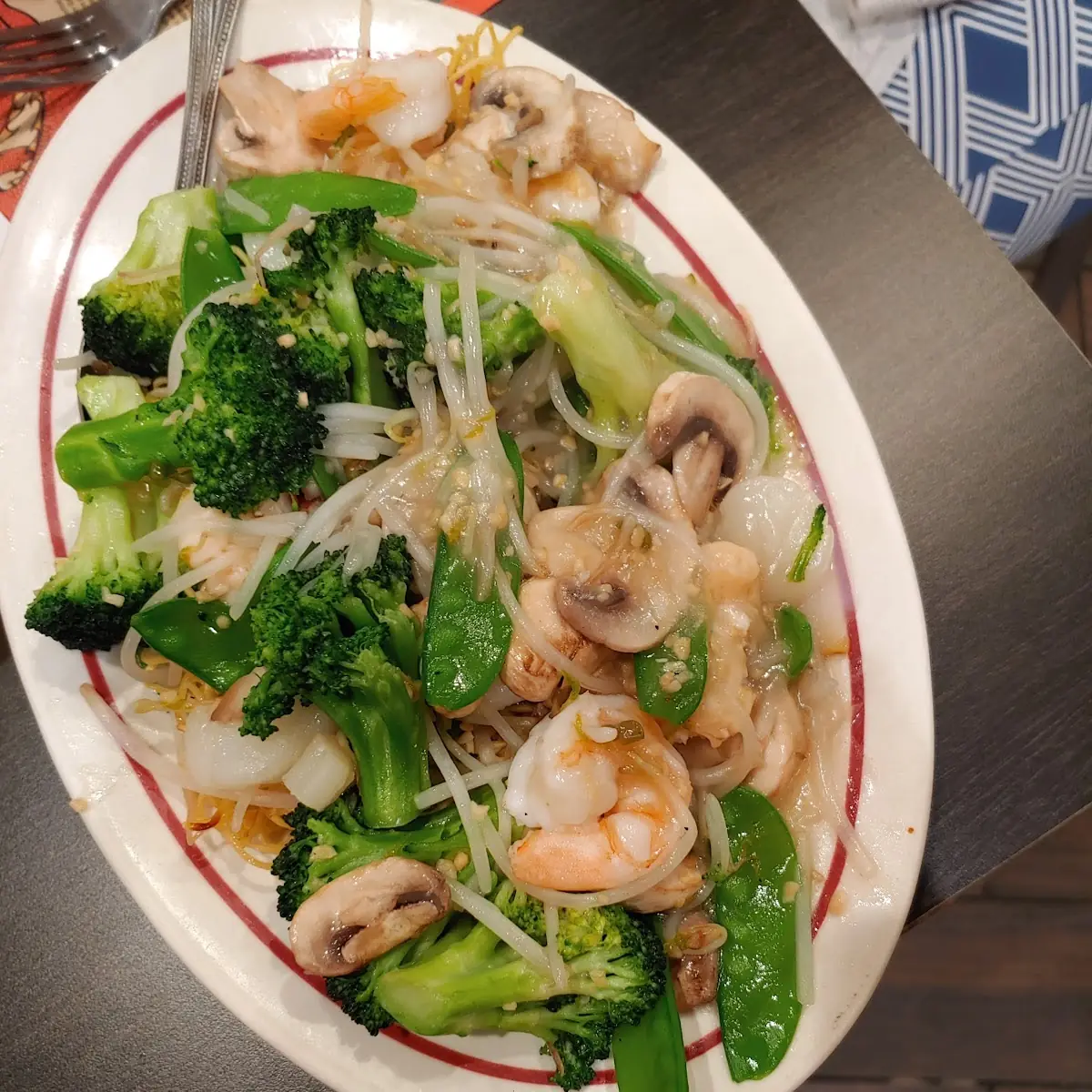 Fish Kow Mixed Vegetables