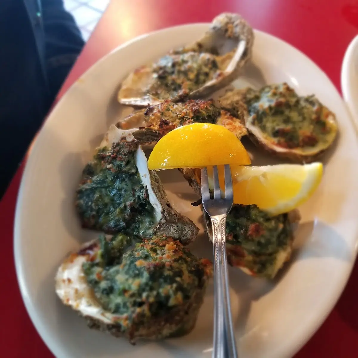 Oysters Rockefeller