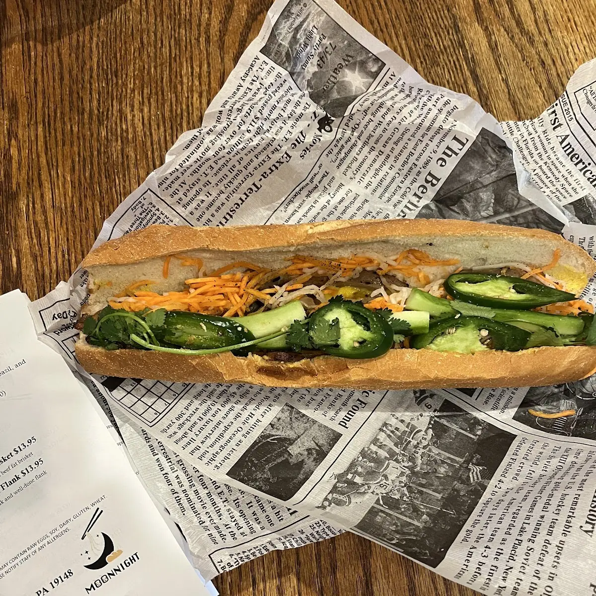 BBQ Chicken Banh MI