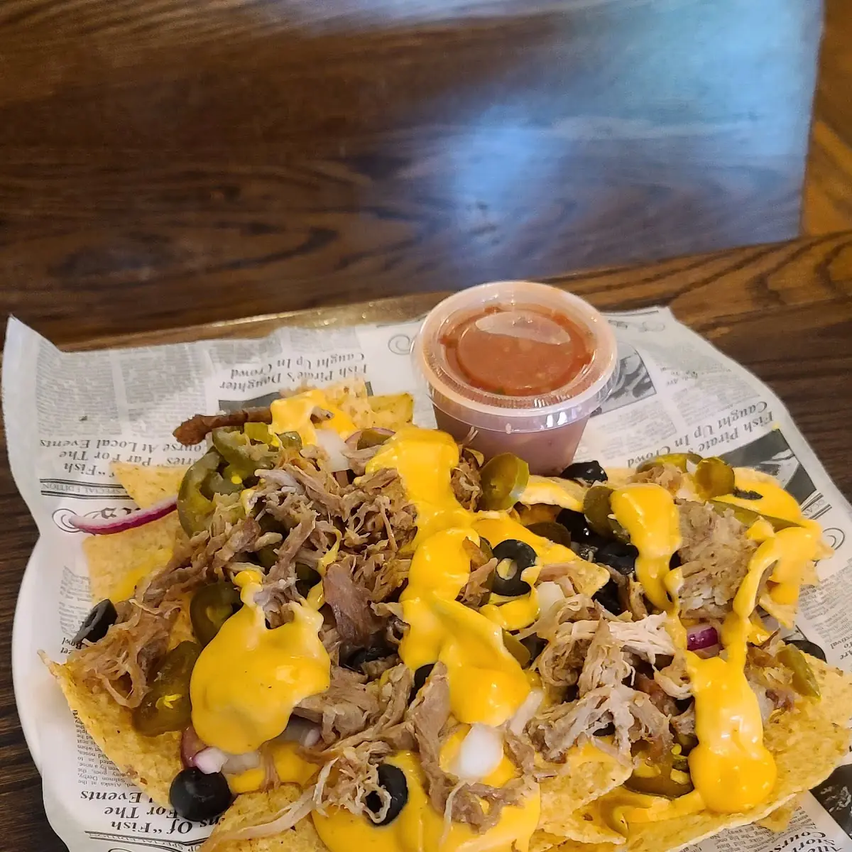Smoked Chicken Nachos
