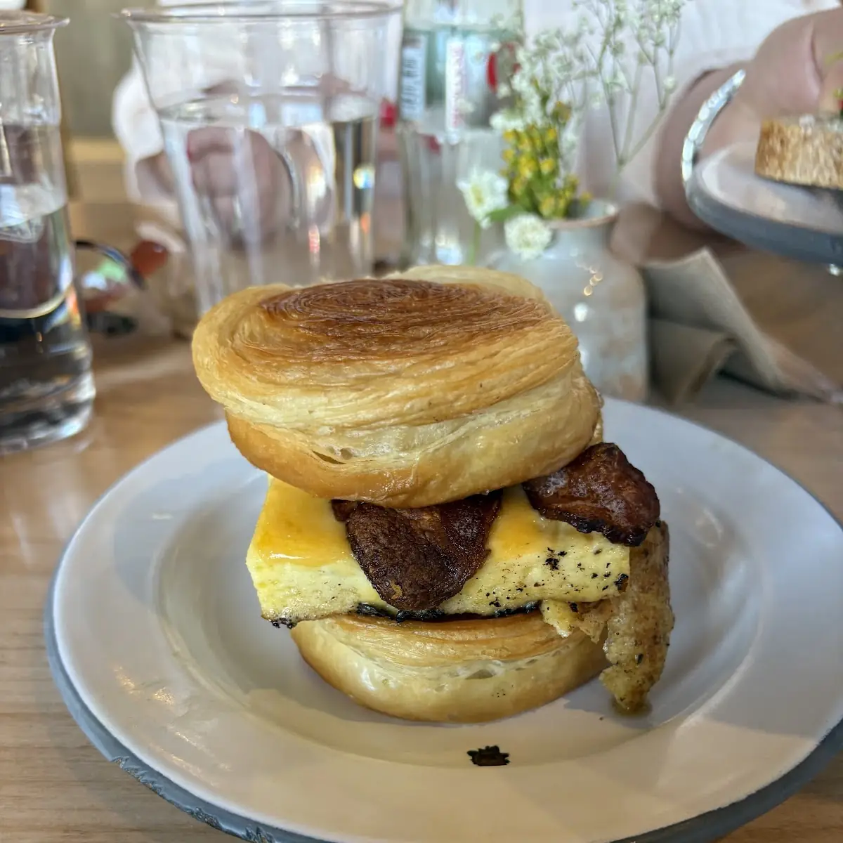 English Muffin Butter Honey