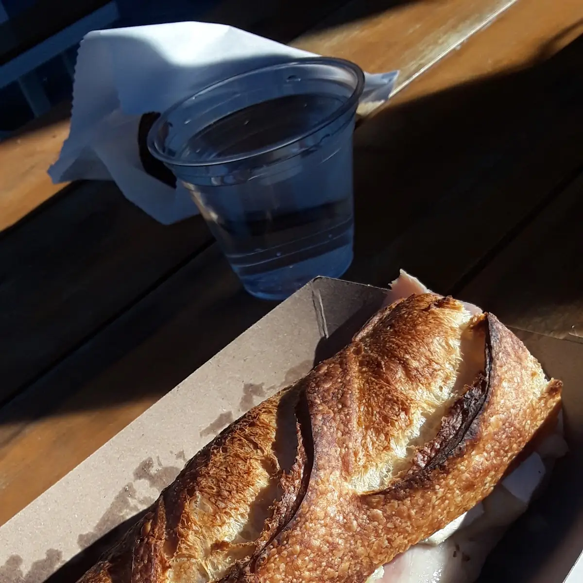 Prosciutto Cotto Butter Baguette