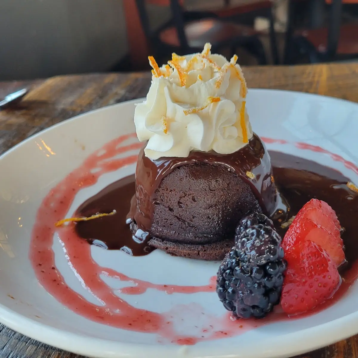 Warm Chocolate Cake