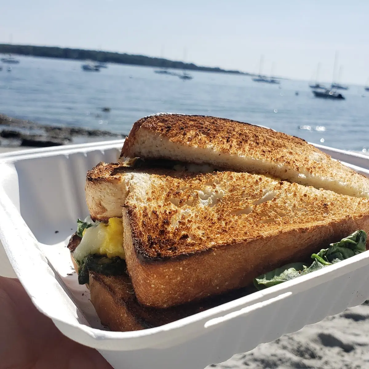 Pesto Breakfast Sandwich