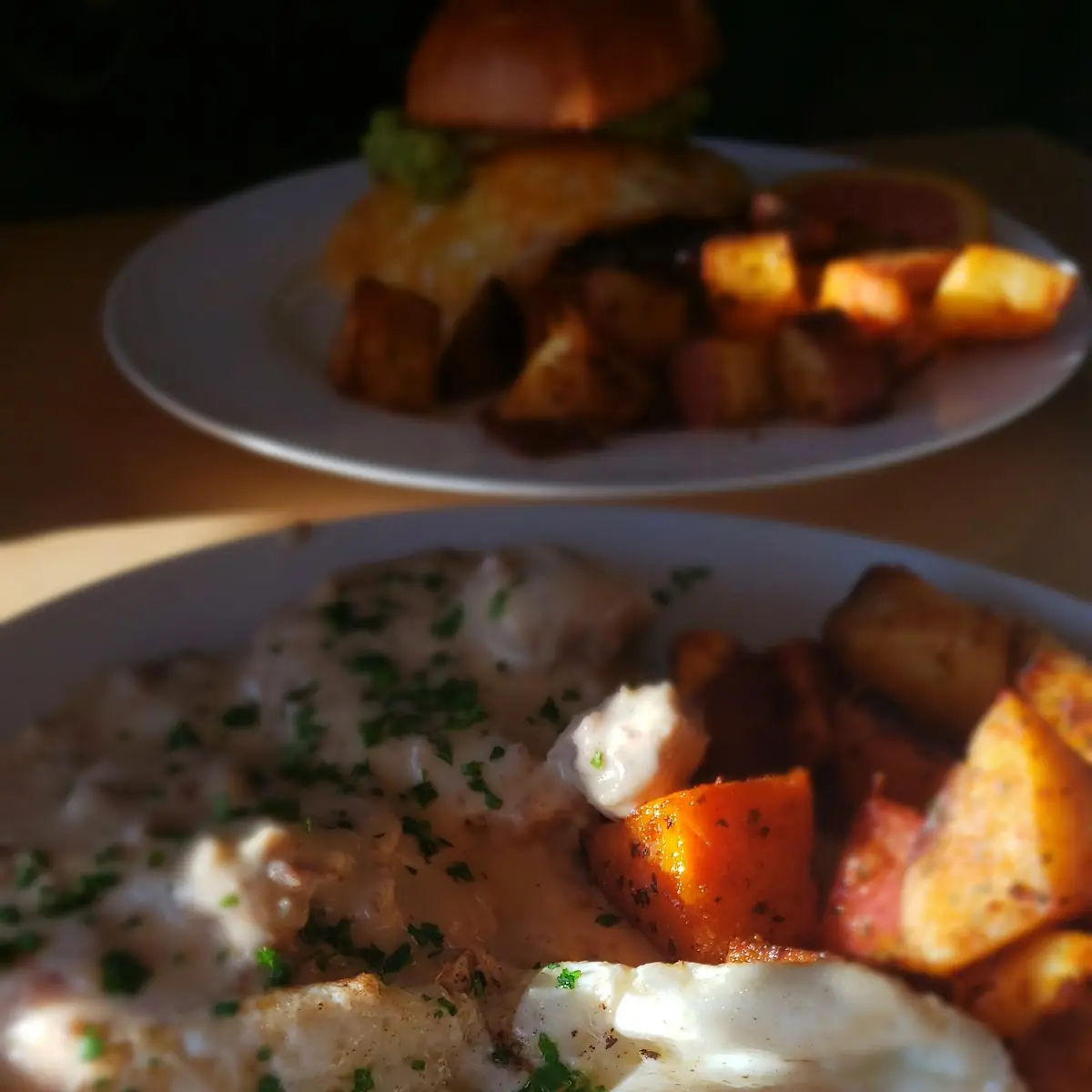 Sausage Gravy and Biscuits