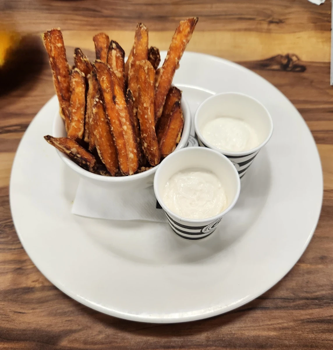 Fries Sweet Potato, Cafe 63 Underwood