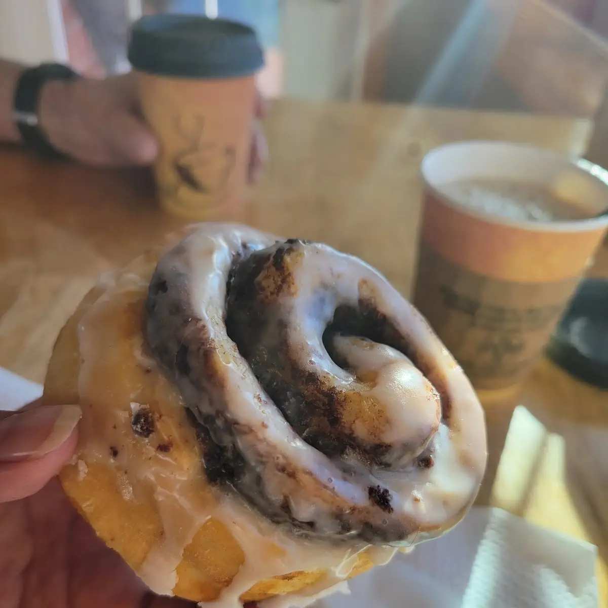 Coffee & Cinnamon Roll