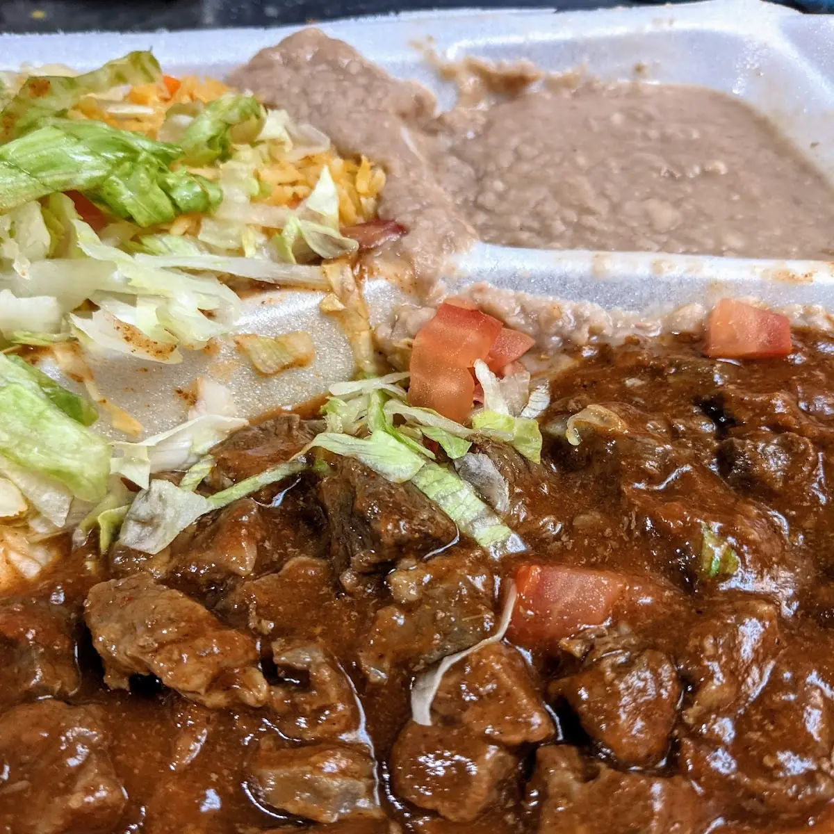 Carne Guisada Plate