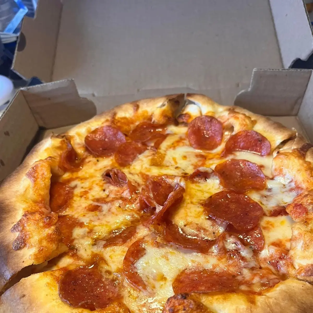 Stuffed Crust Pepperoni Pizza
