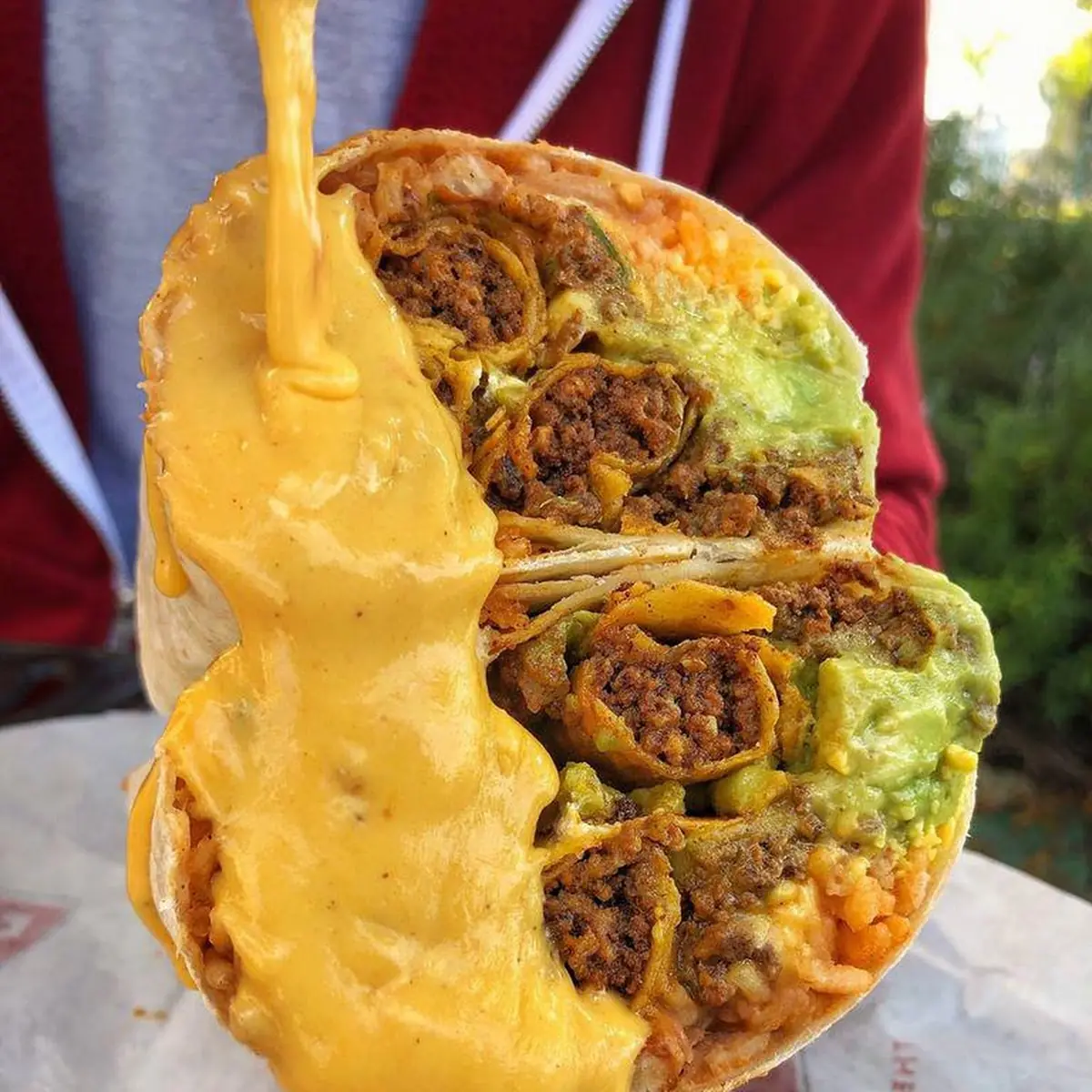 Cheese Burger Taco