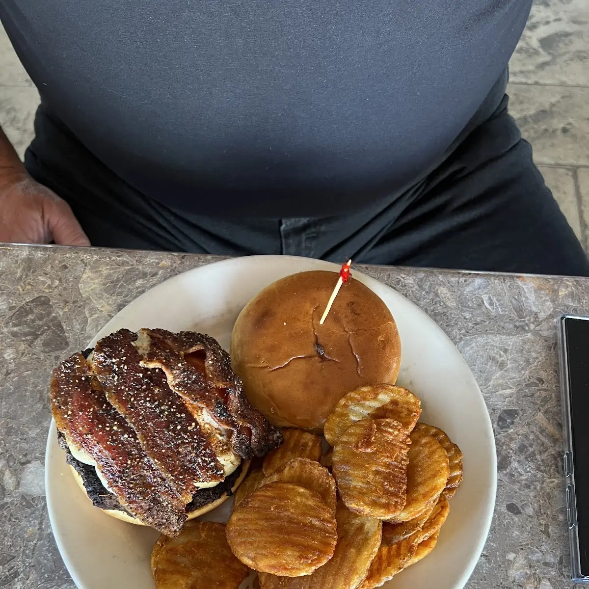 Blue Cheese Burger