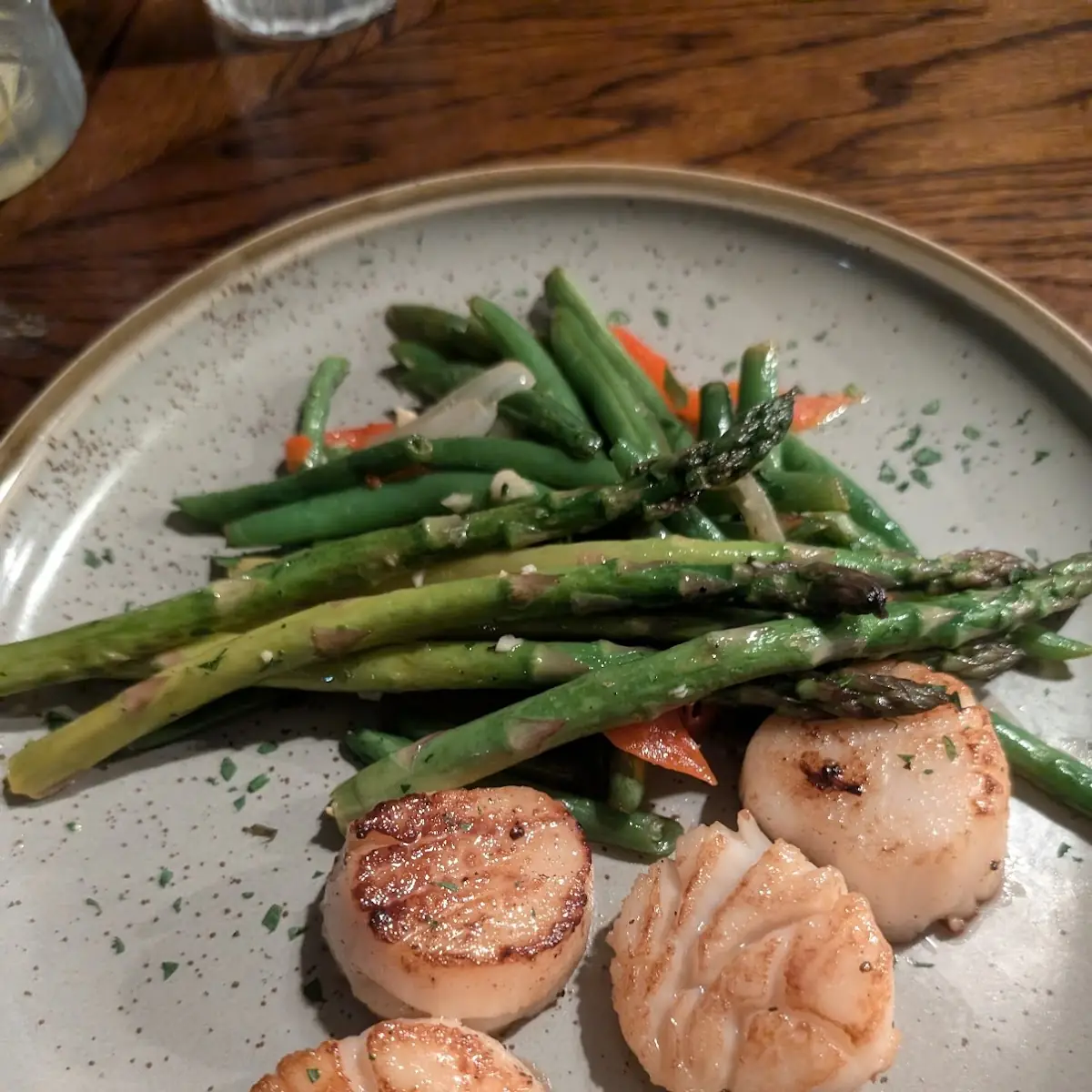 Pan Seared Scallops