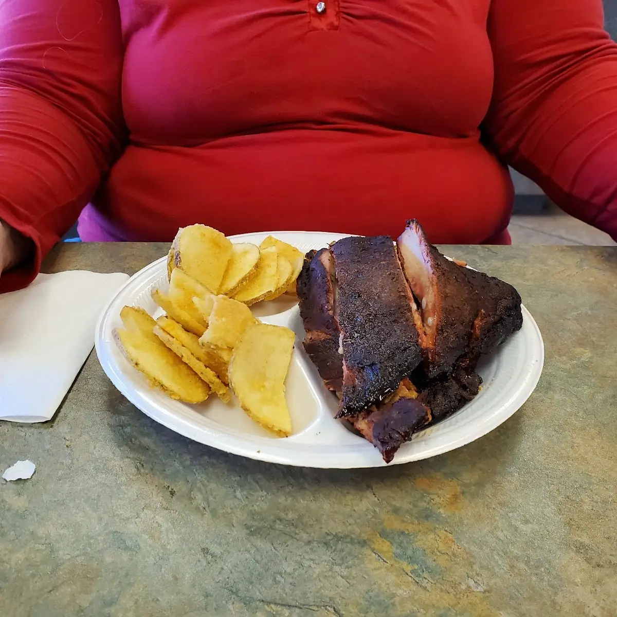 Pork Ribs with Jack Fries