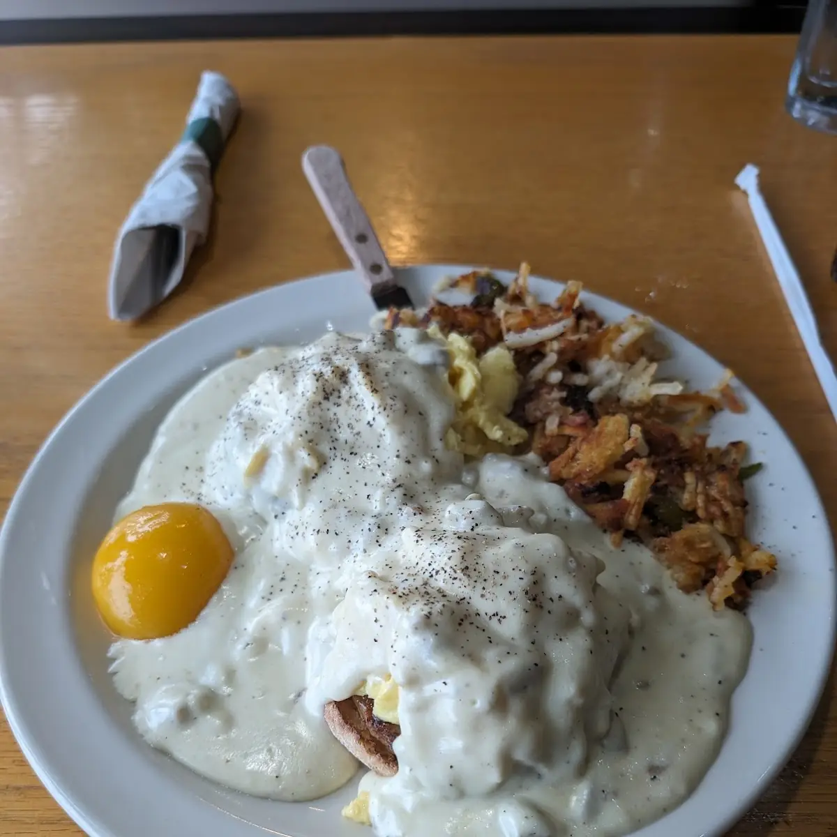 Eggs Benedict Southern Style