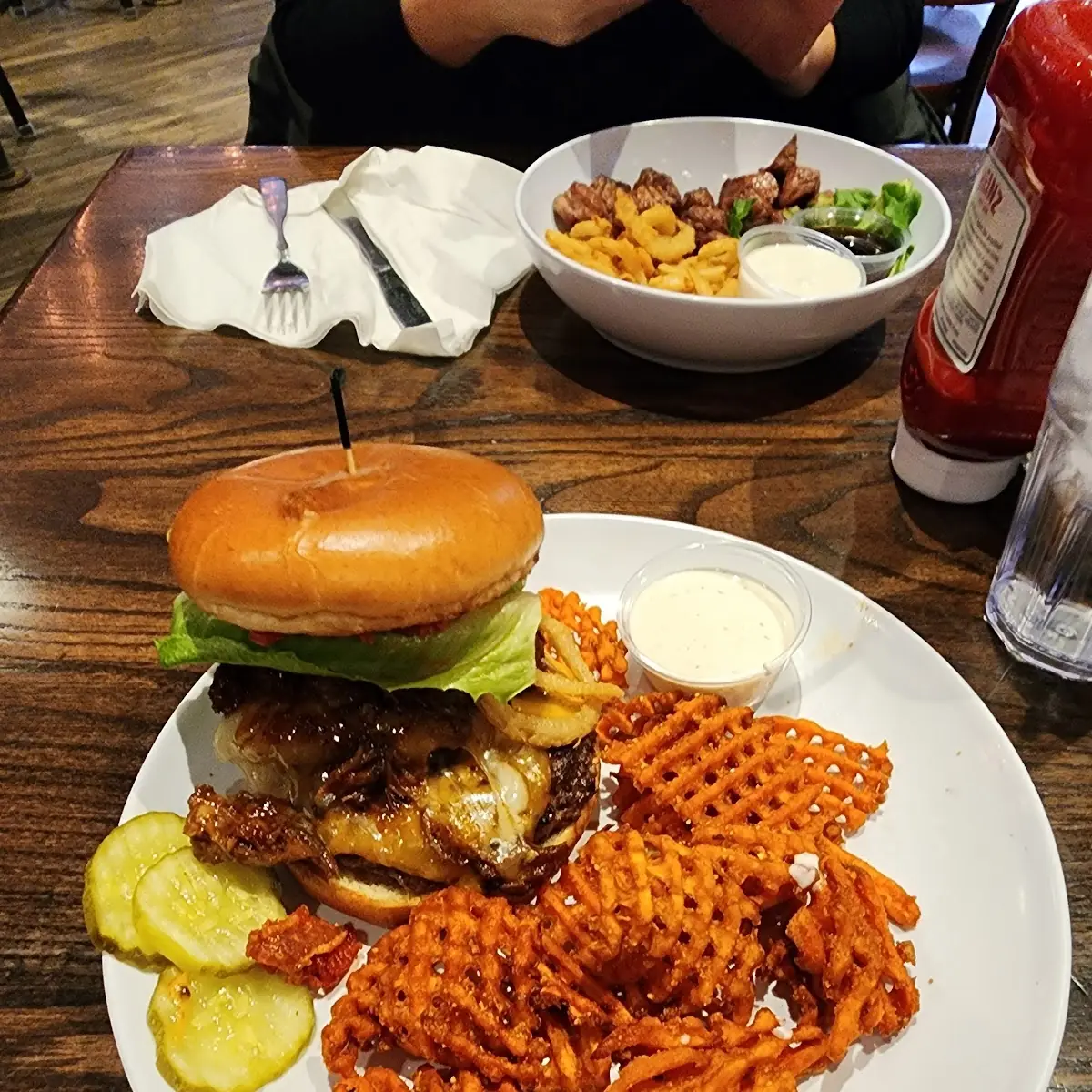 Bourbon Bacon Cheeseburger