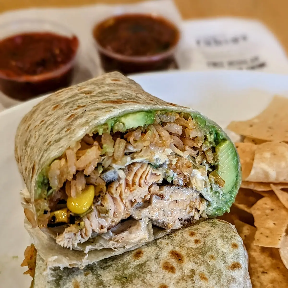 Burrito Especial with Guacamole