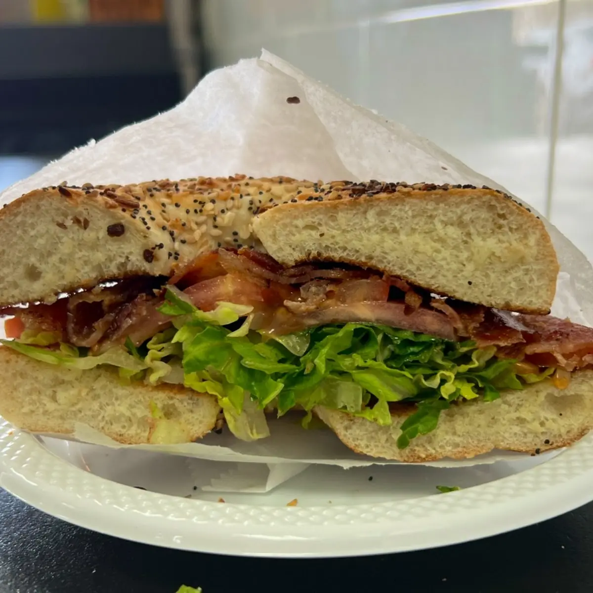 Everything Bagel blt