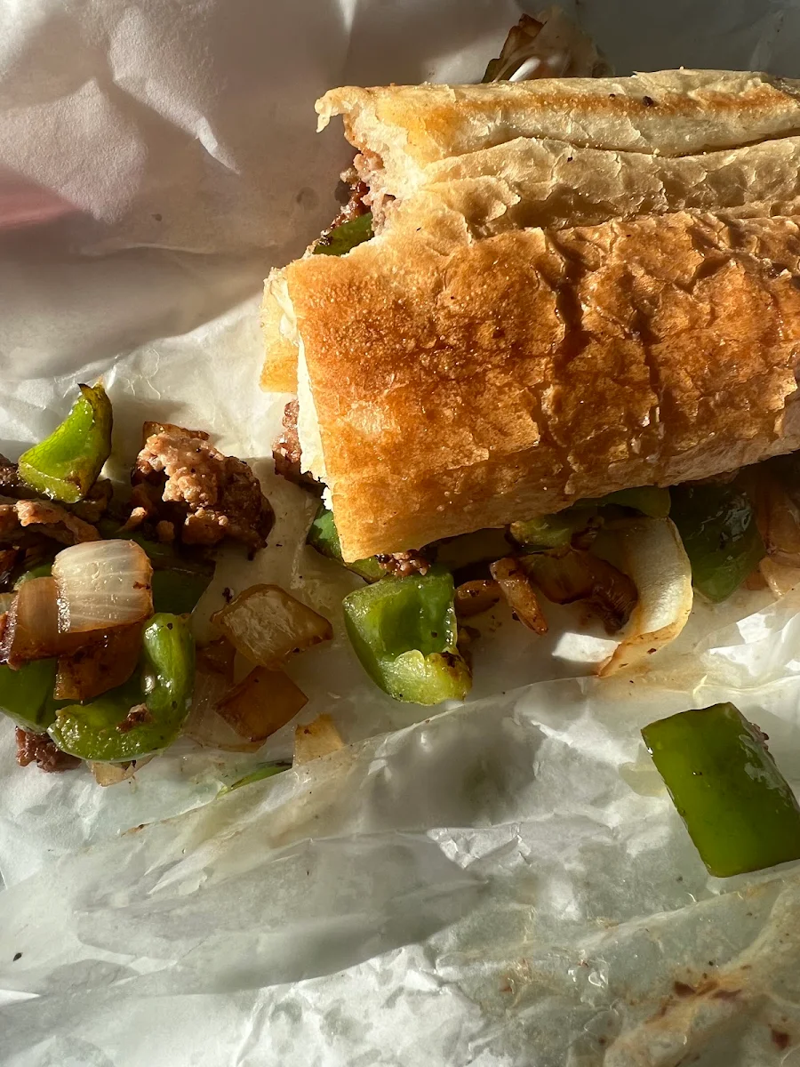Philly Cheese Steak Sandwich