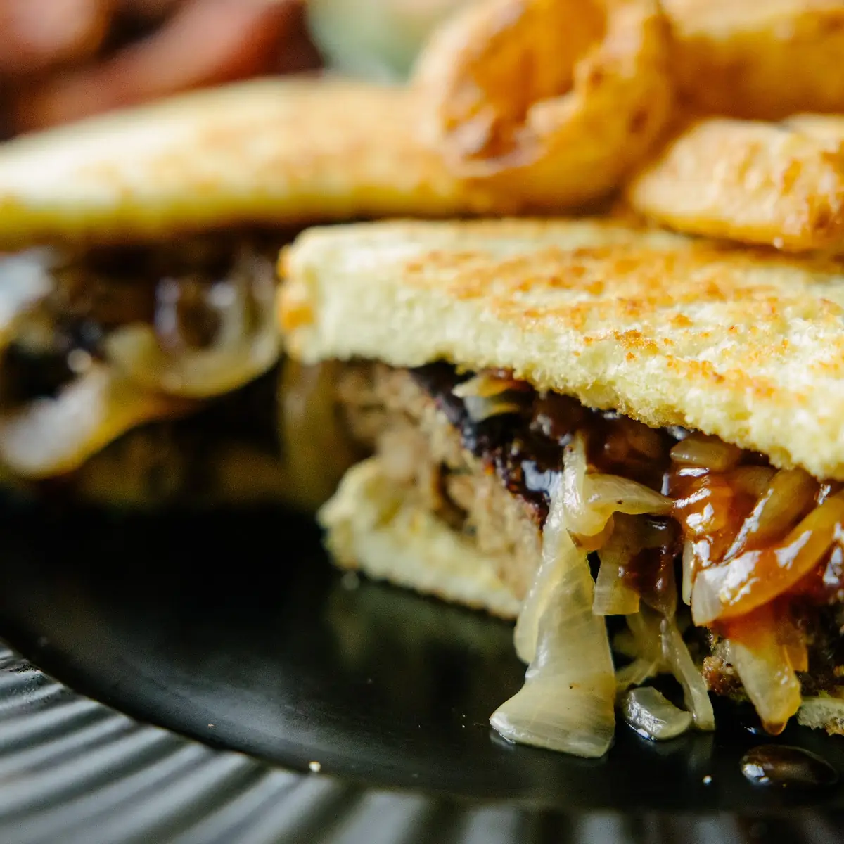 French Onion Burger