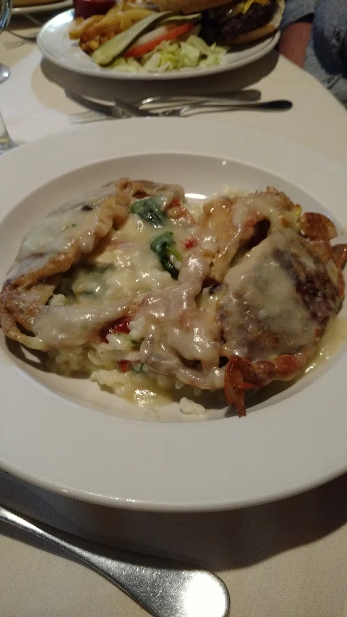 Risotto with Soft Shell Crabs