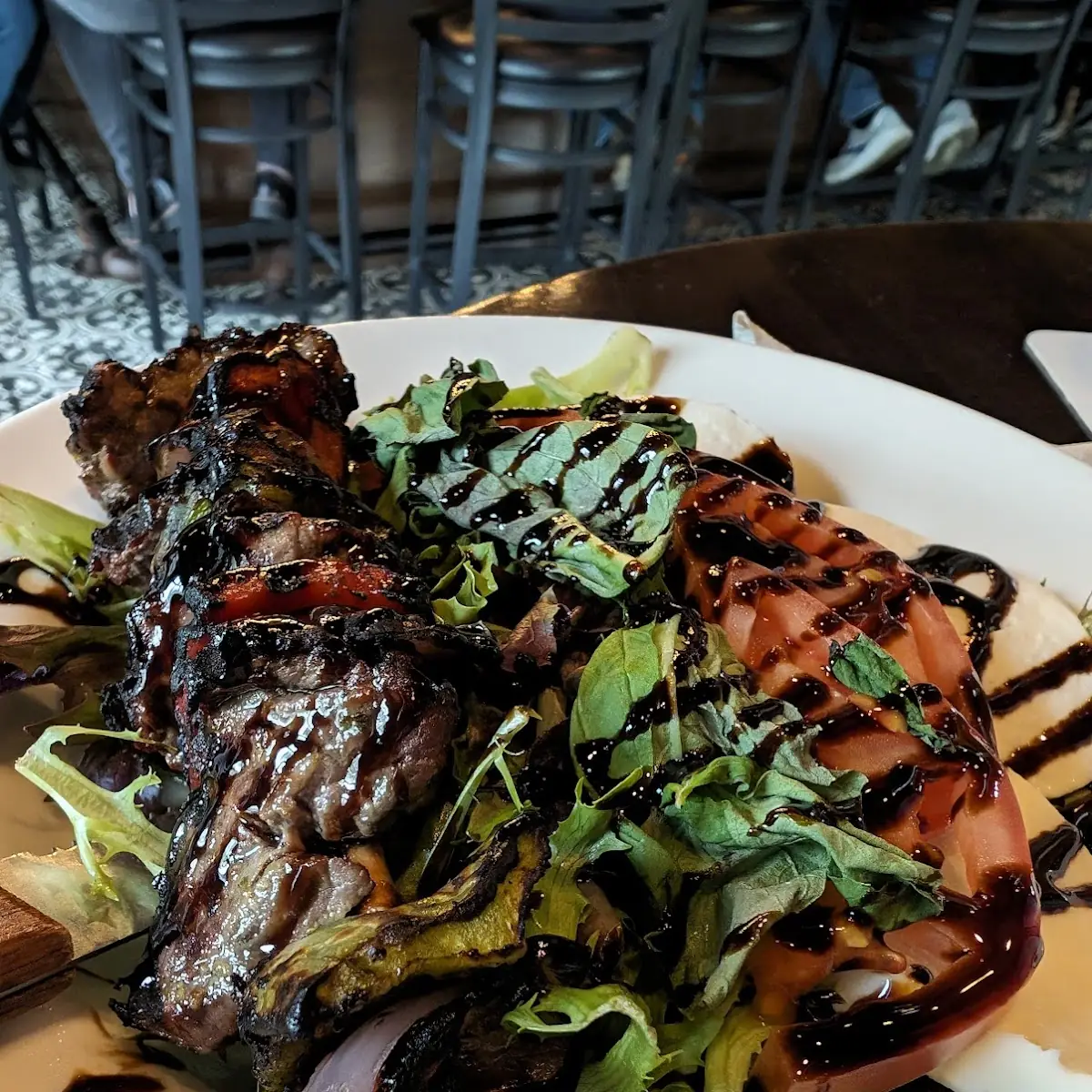 Steak Caprese Salad