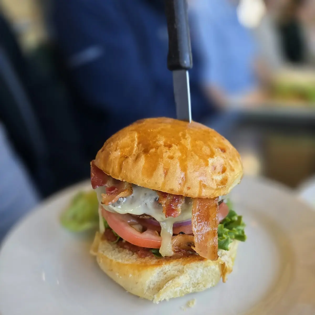 Tomato Jam Burger