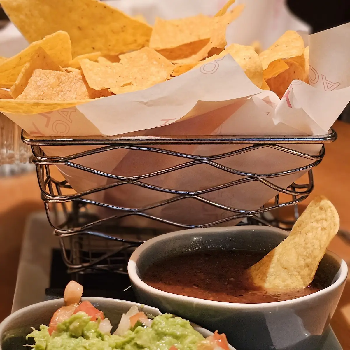 Chips Salsa Guacamole
