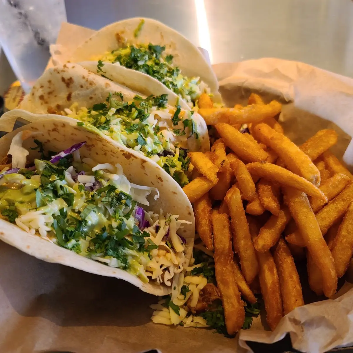 Tequila Lime Chicken Tacos
