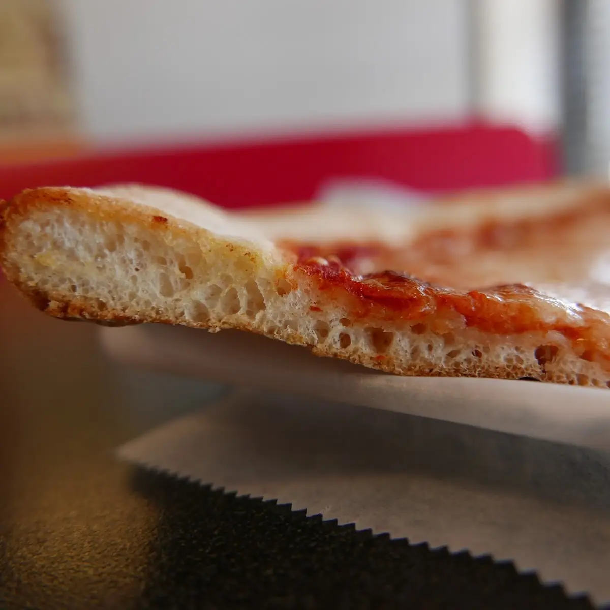 Cheese Pizza Sicilian Slice
