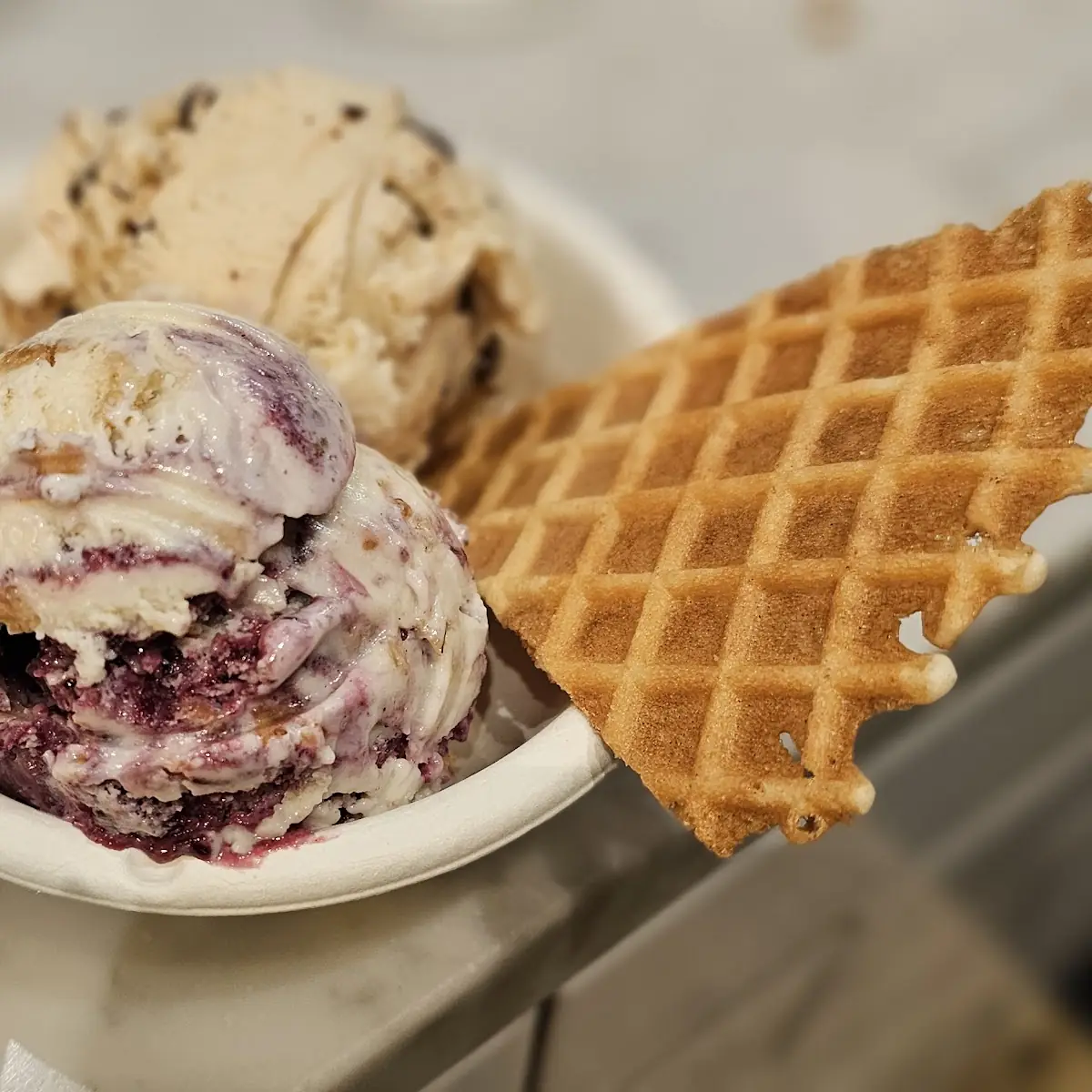Brambleberry Crisp with Peanut Butter Chocolate Chip