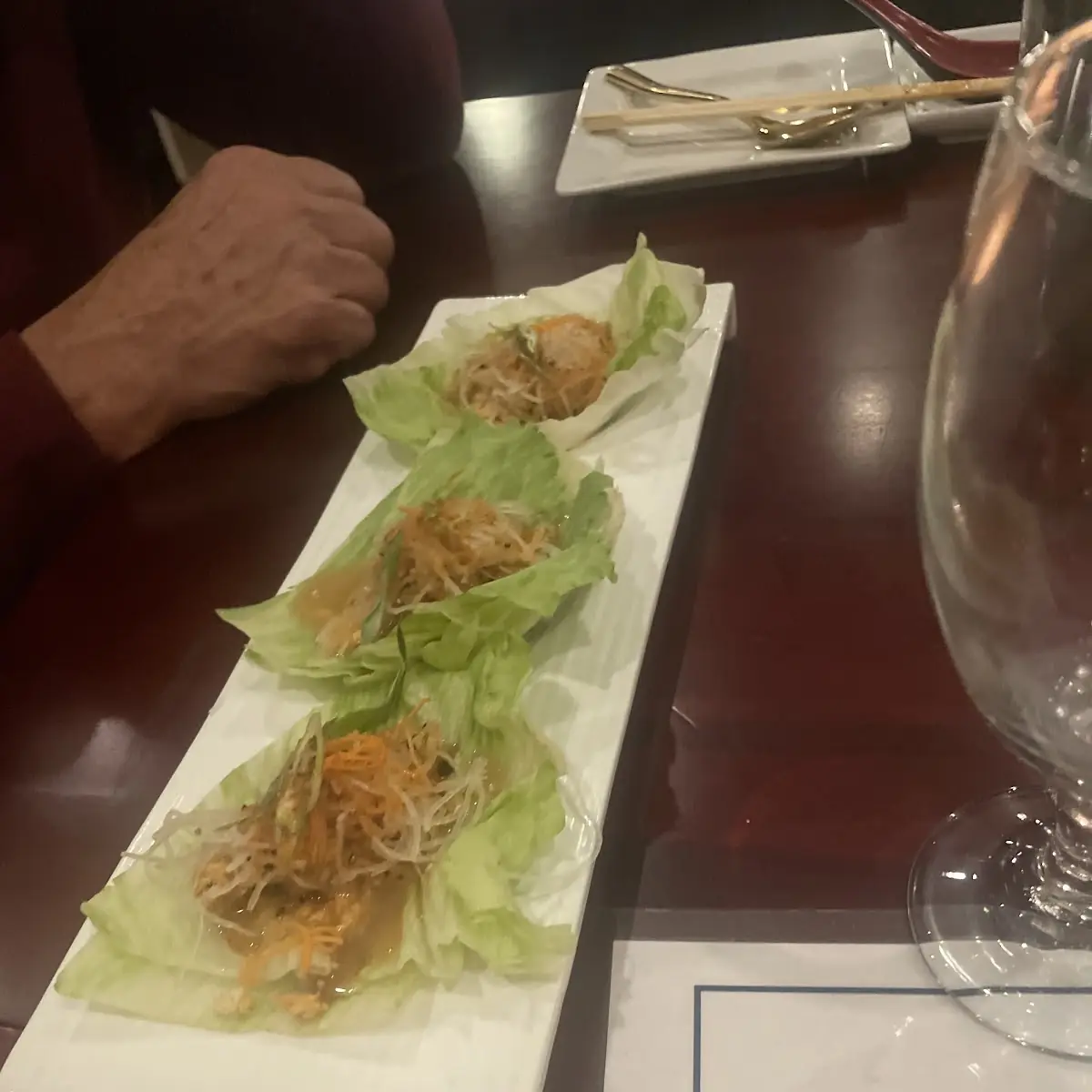 Spicy Lettuce Wraps