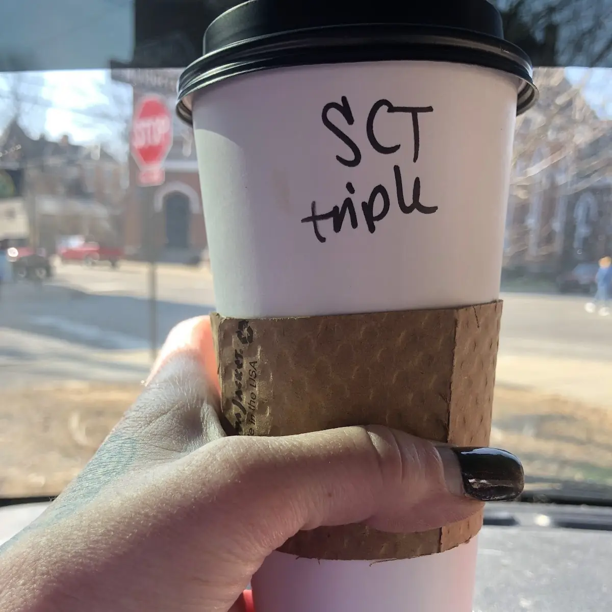 Salted Caramel Turtle Latte