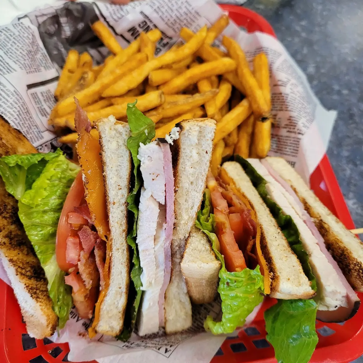 Club Sandwich, Clifton Hill Family Restaurant