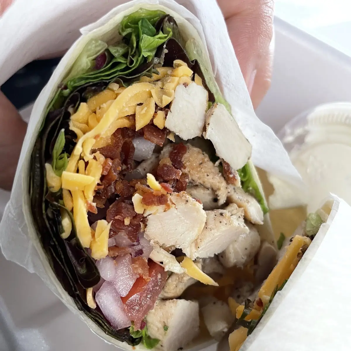 Chicken Bacon Cheddar Wrap