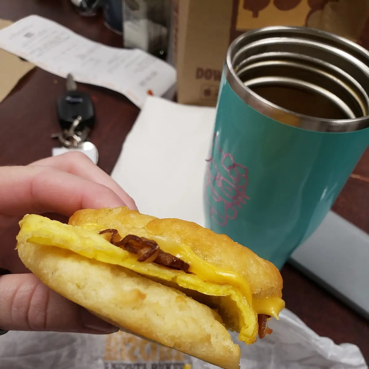Bacon Egg & Cheese Biscuit