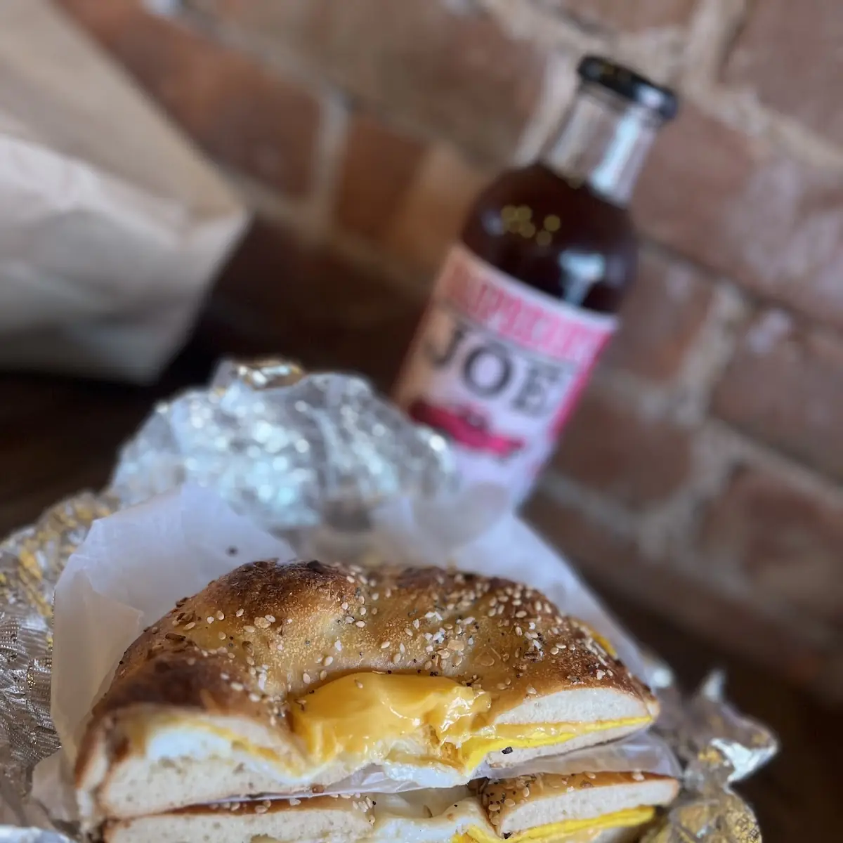 Egg and Cheese Bagels