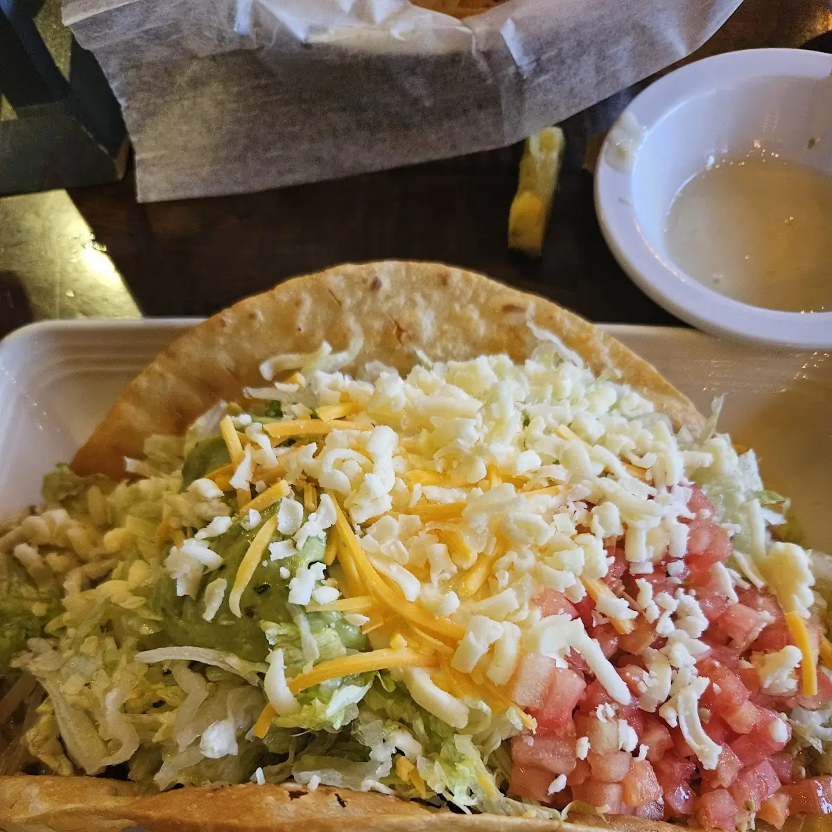 Chicken Fajita Taco Salad