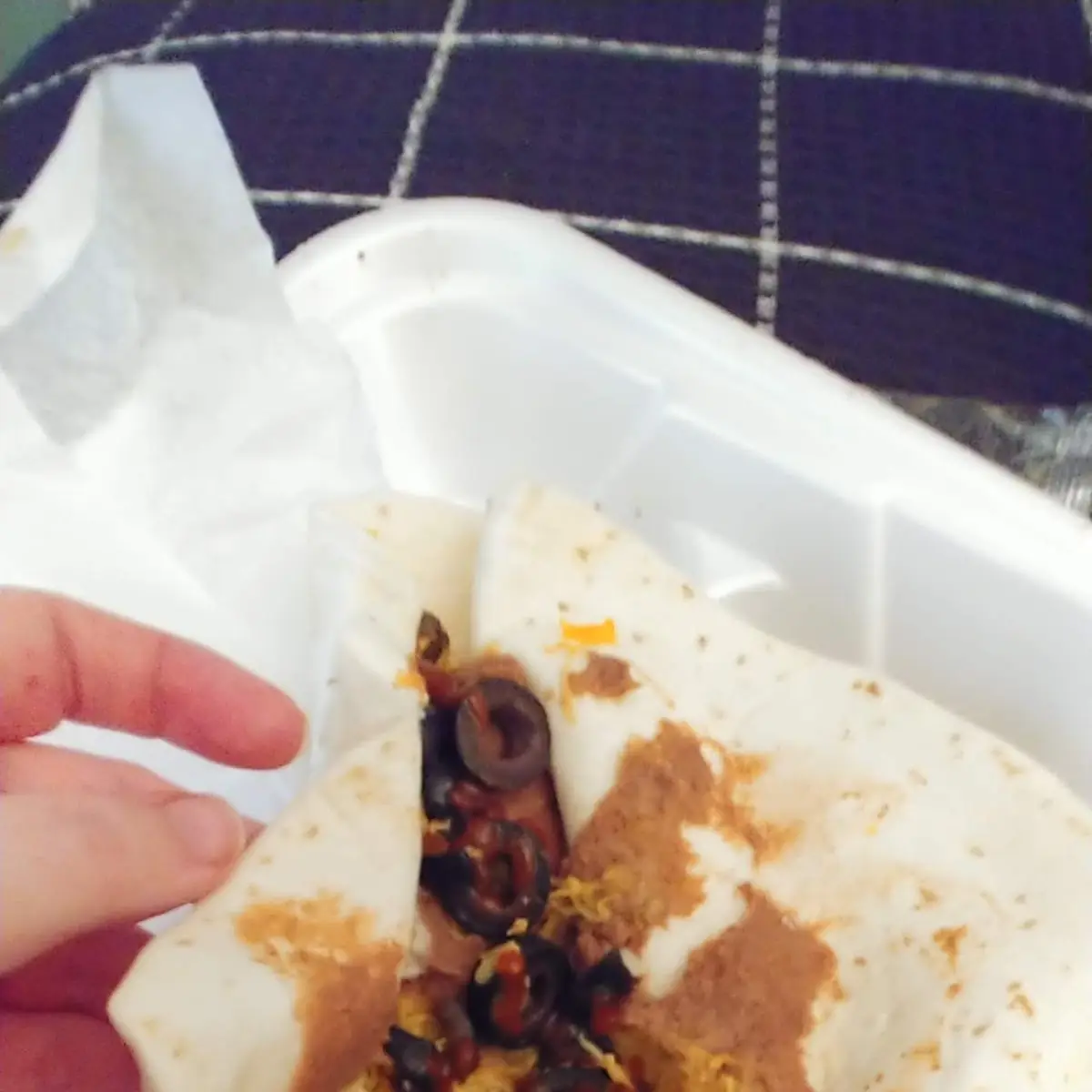 My Bean and Cheese Burrito